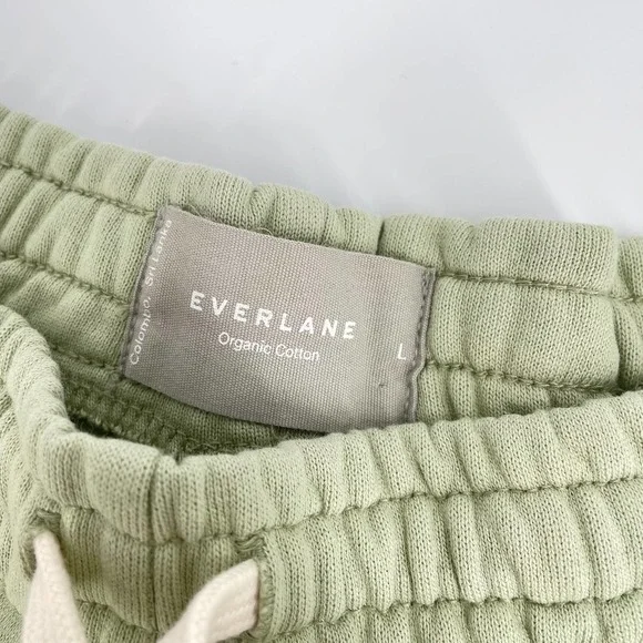 Everlane The Track Jogger Sweatpants in Pale Green Size Large NWOT - Picture 4 of 8